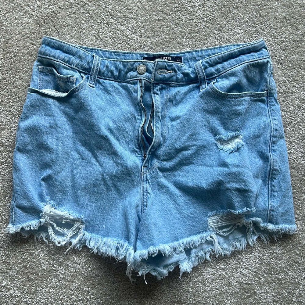 Hollister jean shorts